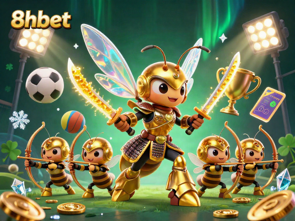 Experience top-notch sports betting action with 8xbet featuring dynamic characters and vibrant casino elements.